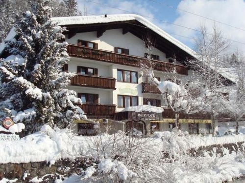 Wintersportchalet in de sneeuw bij Fieberbrunn