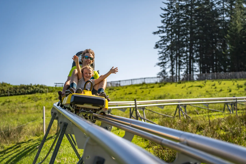 Attractie in familiepark Timoks Wilde Welt in Fieberbrunn